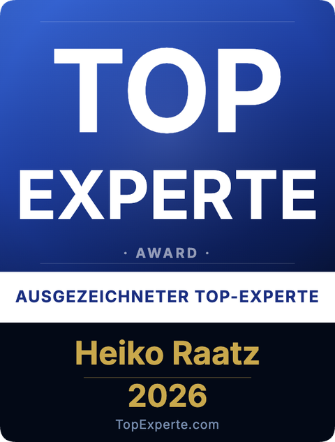 Experten1 Auszeichnung Heiko Raatz 2026